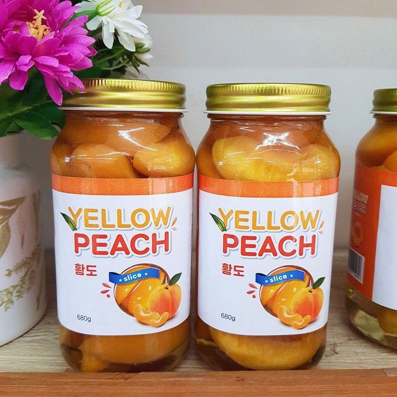 Cách bảo quản đào ngâm hình 2