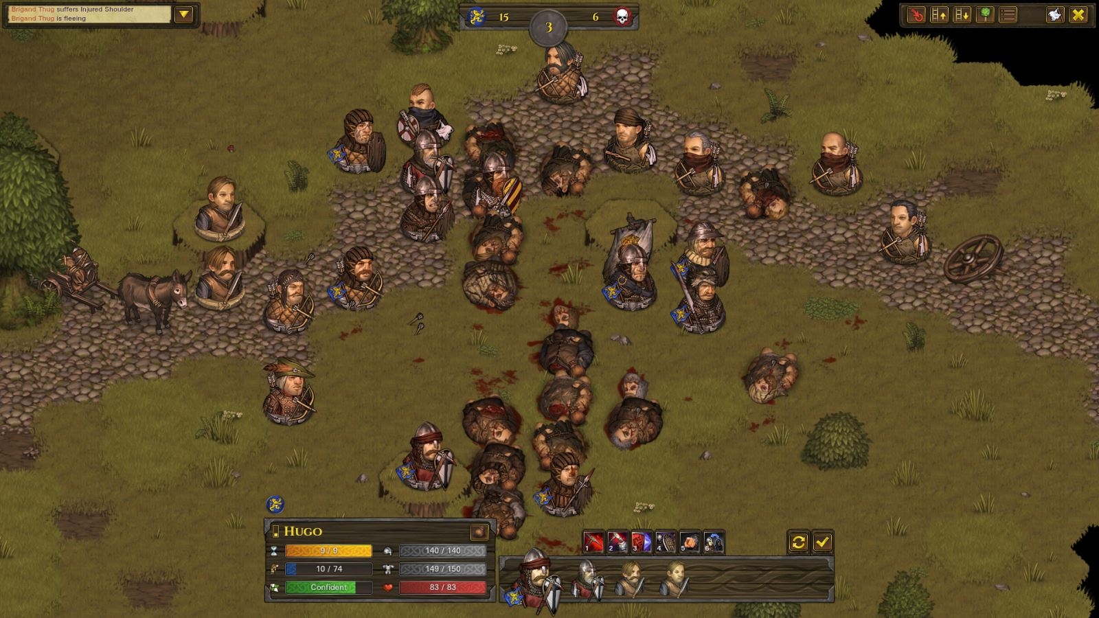 Battle Brothers hình 2