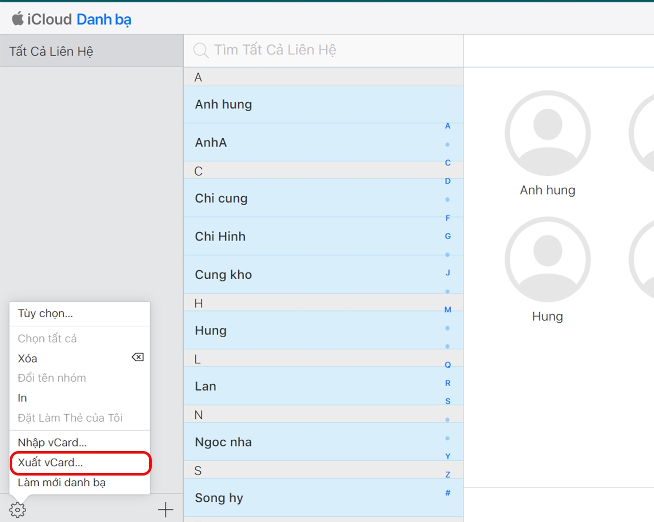 xuất danh bạ iPhone - hình 7