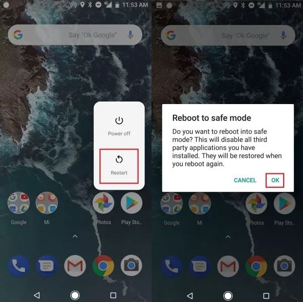 mất cài đặt vân tay Xiaomi - hình 8