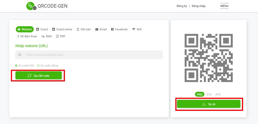 Cách tạo mã QR cá nhân trên điện thoại 5