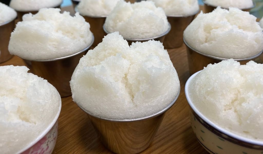 Hướng dẫn cách làm bánh trứng sữa hấp đơn giản, thơm ngon mà không cần lò nướng 4
