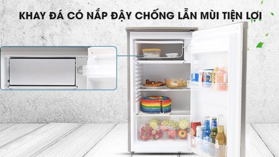 Kích thước tủ lạnh 1 cánh Beko 90 lít RS9050P