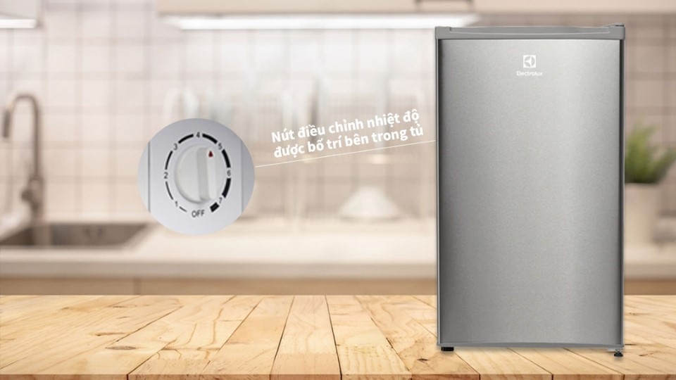 Khác với đại đa số những chiếc tủ lạnh mini khác, chiếc tủ lạnh Electrolux này được trang bị thêm nắp đậy hỗ trợ chống lẫn mùi rất tốt khi trữ thực phẩm tươi sống như cá tươi, mực…