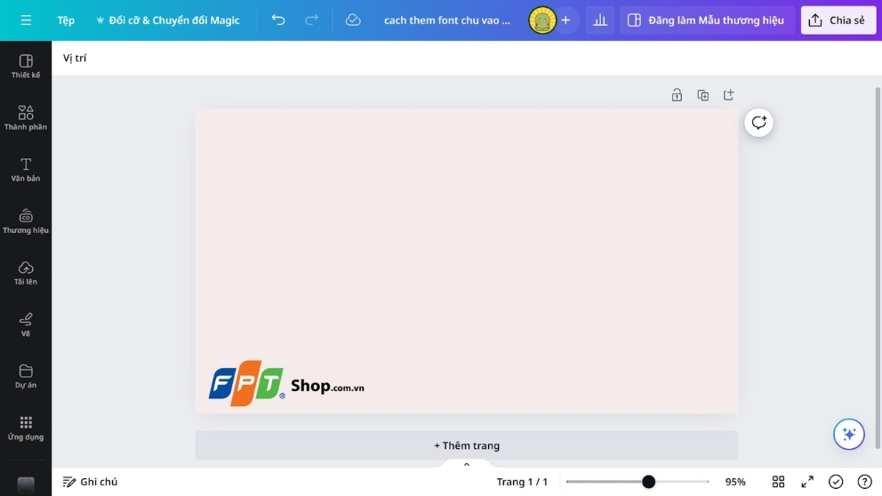Cách thêm font chữ vào Canva cực kì dễ (H2)