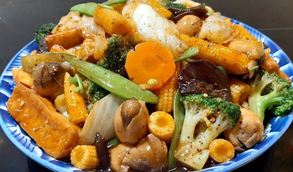 Các cách xào ngô bao tử chay đơn giản, thơm ngon, thanh đạm mà ai cũng làm được 5