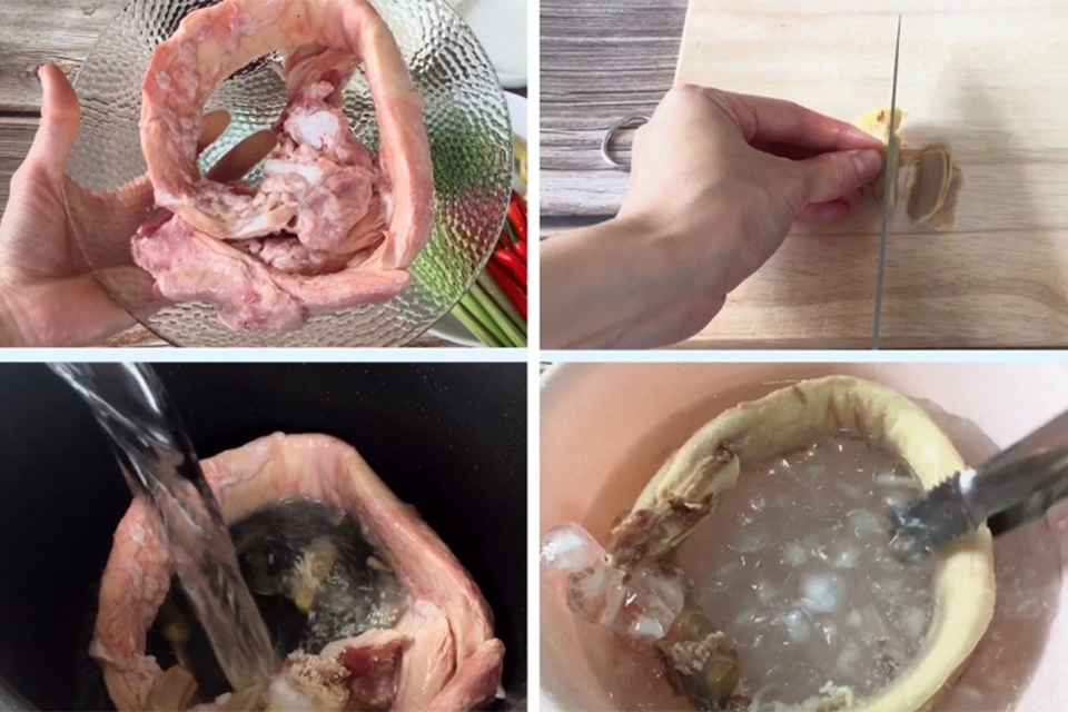 Bước 1: Sơ chế nguyên liệu