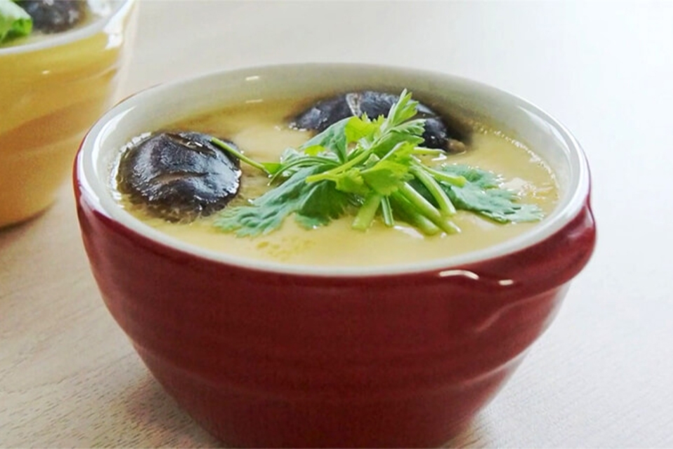 Bước 4: Thành phẩm trứng hấp