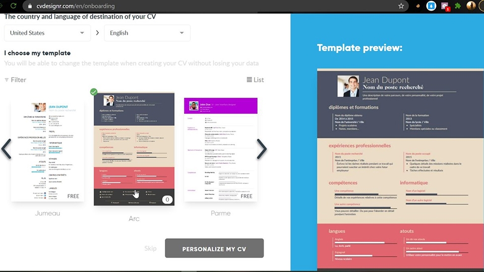 Tạo CV trên website là lựa chọn của rất nhiều bạn trẻ