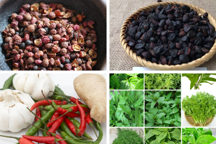 cách pha chẩm chéo khô hình 2