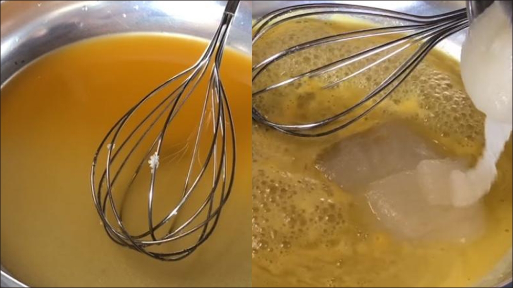 Đun các nguyên liệu