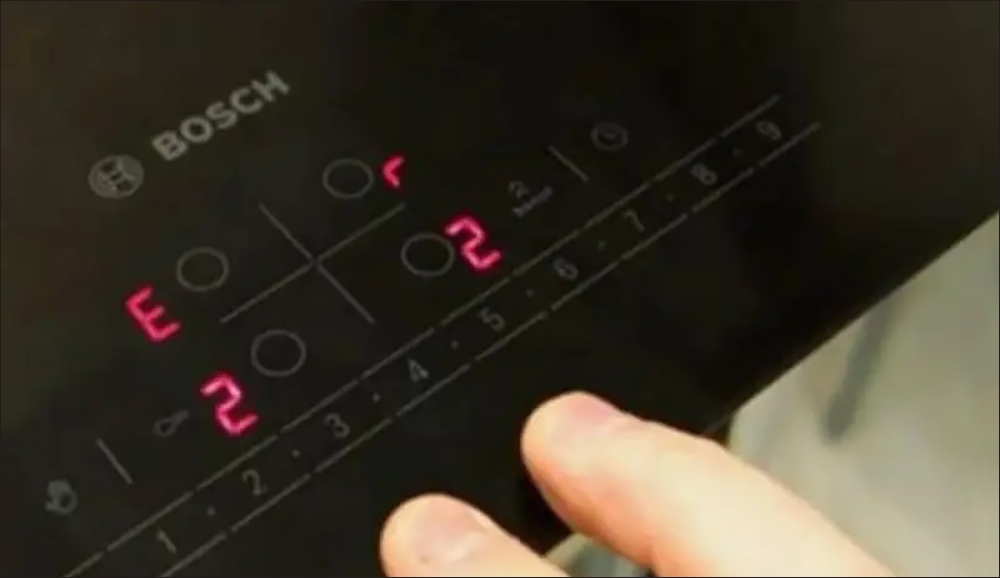 Bếp từ Bosch gặp lỗi Er 22