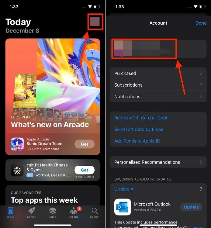 Cách đổi vùng App Store - hình 1