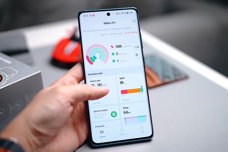 Trên tay Mibro Watch GS Active 19