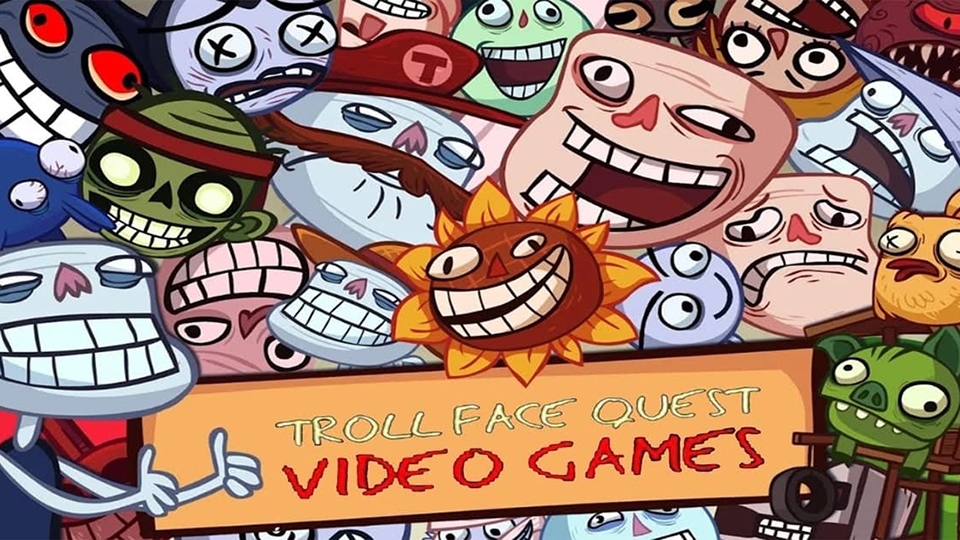 Troll Face Quest là một series game giải đố hài hước