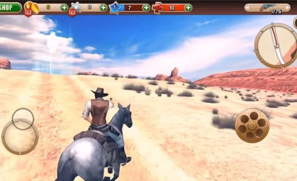 lối chơi six guns