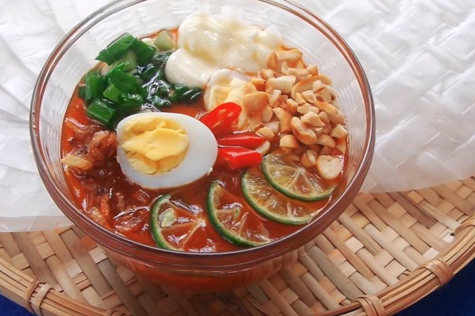 Thành phẩm nước chấm bánh tráng ngon
