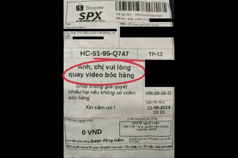 Vì sao nhiều người muốn che tên sản phẩm Shopee?
