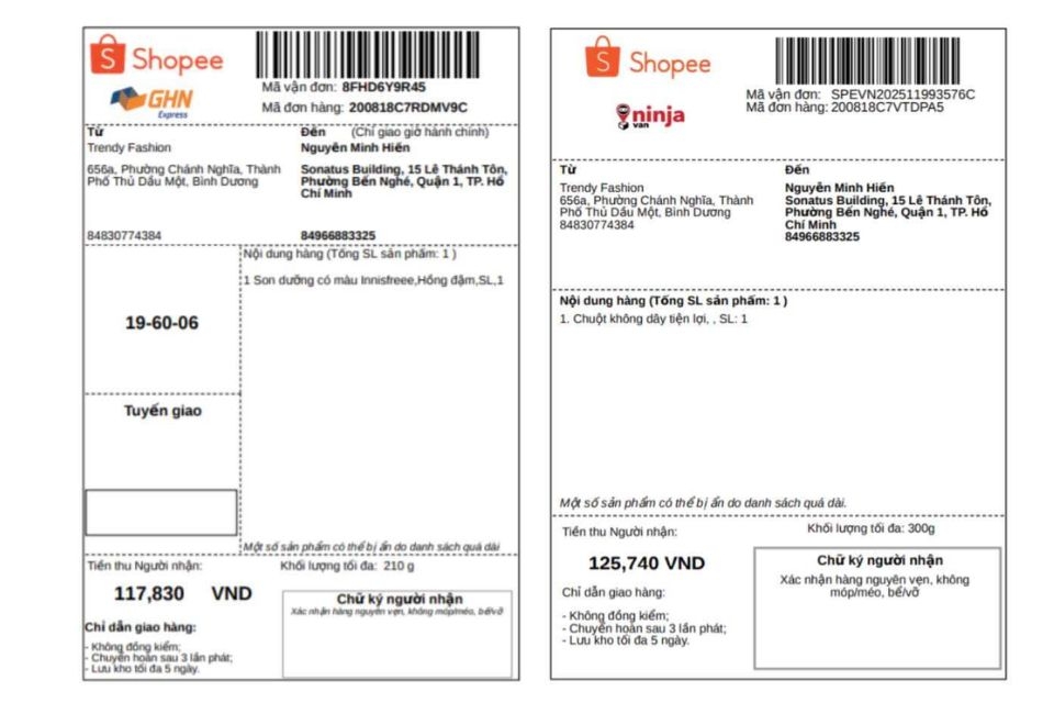 Sự thật về việc Shopee có che tên sản phẩm hay không