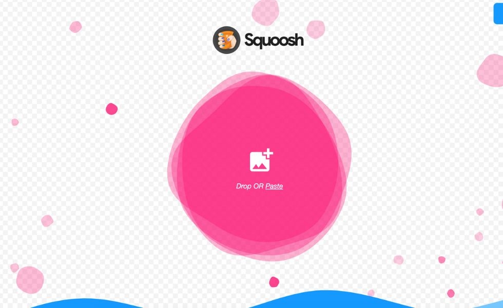 sử dụng trình duyệt Squoosh