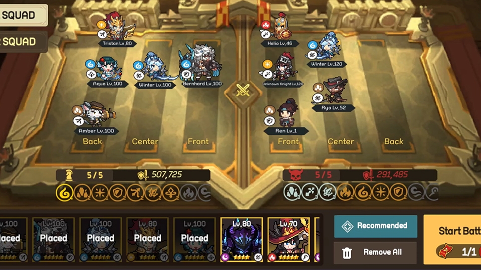 Game sở hữu hệ thống vũ khí và kỹ năng phong phú