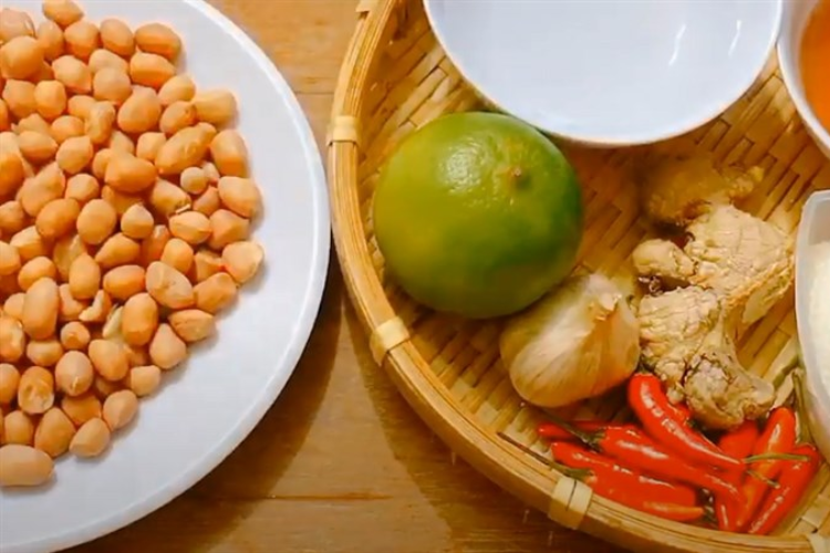 Cách làm nước chấm bánh xèo bằng đậu phộng ăn chay