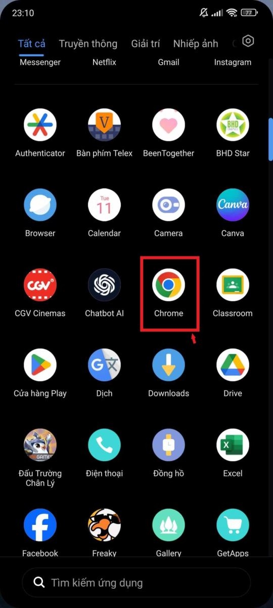 mở trình duyệt web - hình 2