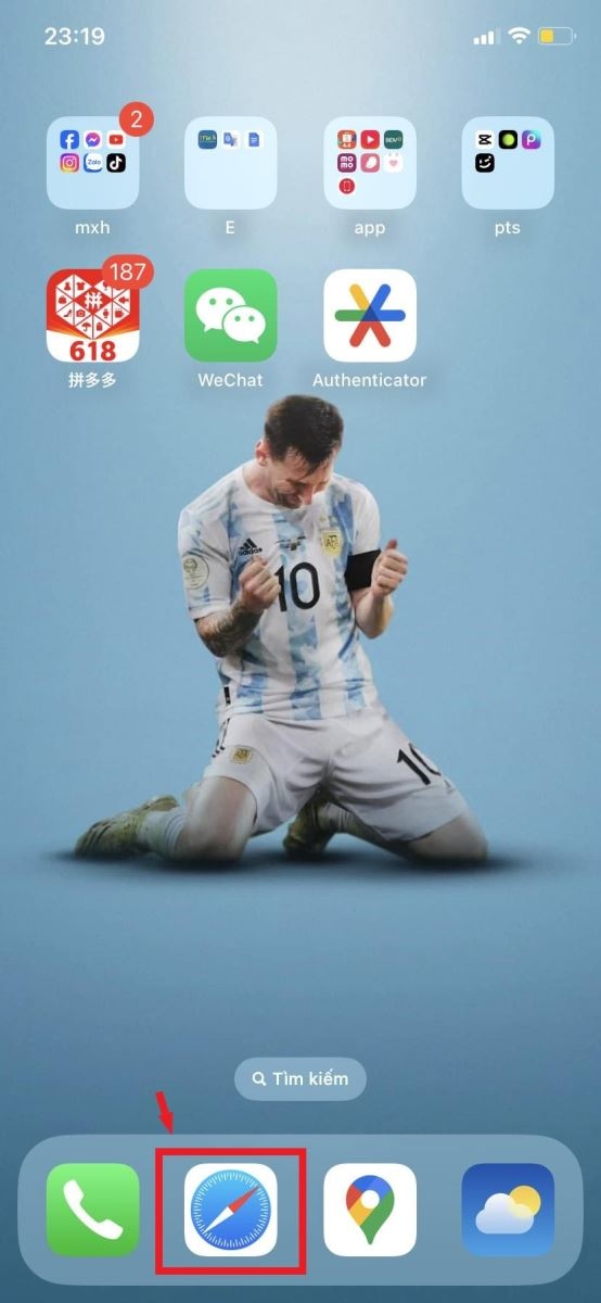 mở trình duyệt web - hình 6