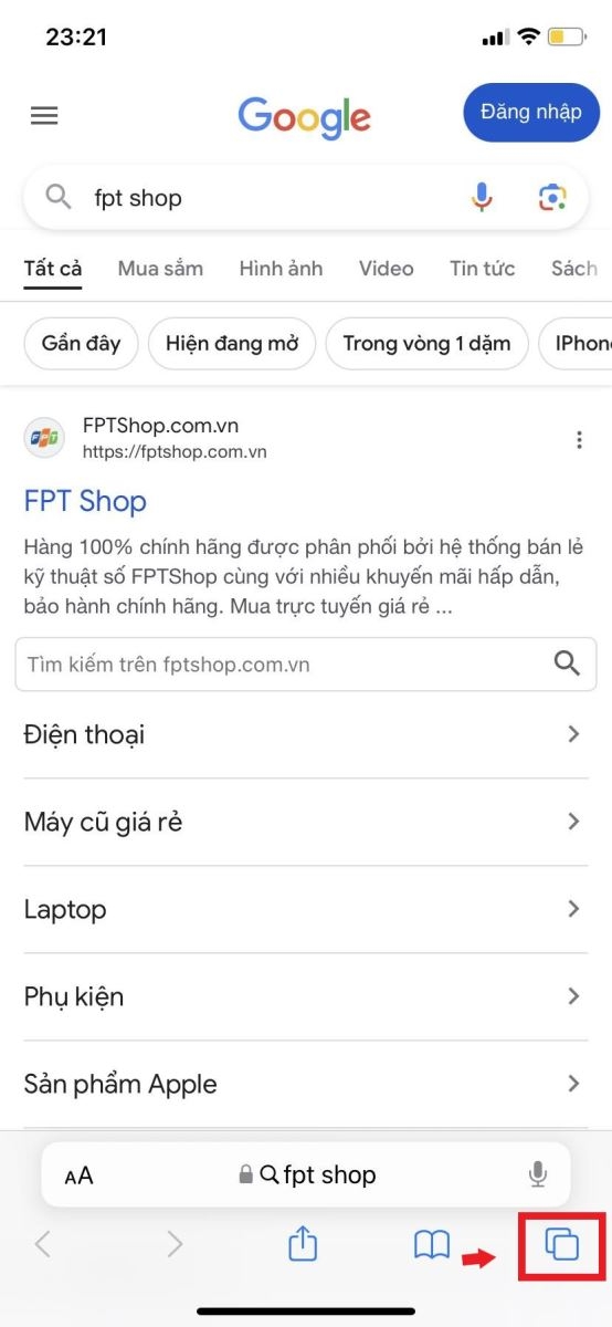 mở trình duyệt web - hình 9