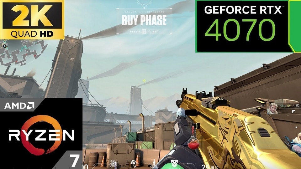 Kết quả test game độ phân giải 2K (2560x1440)