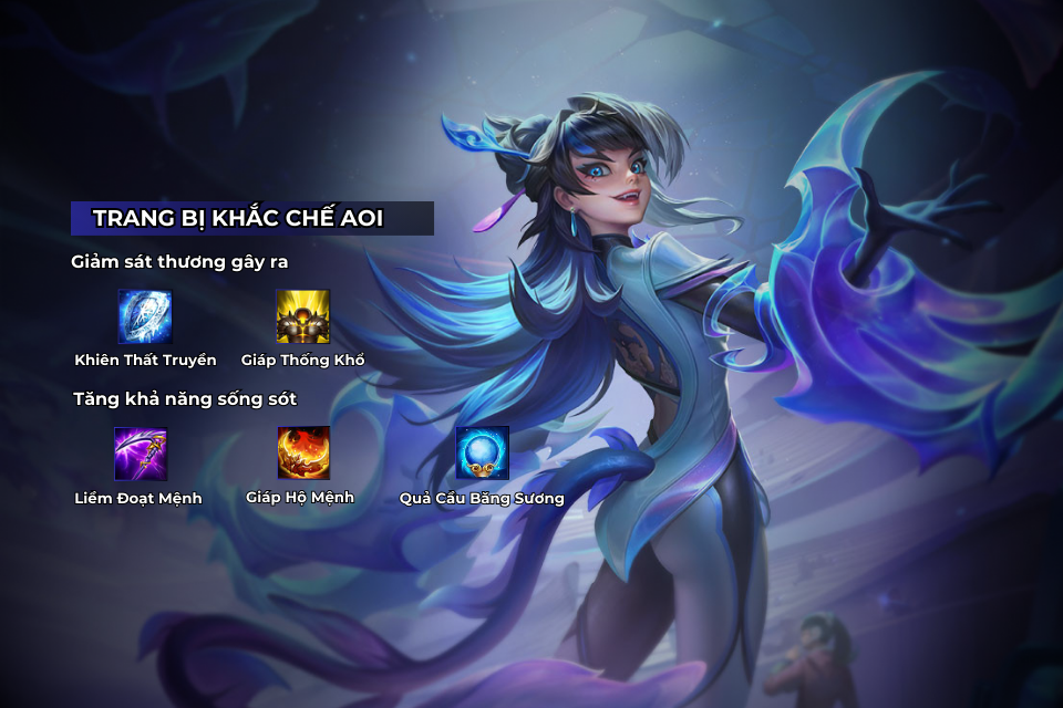 Trang bị khắc chế Aoi