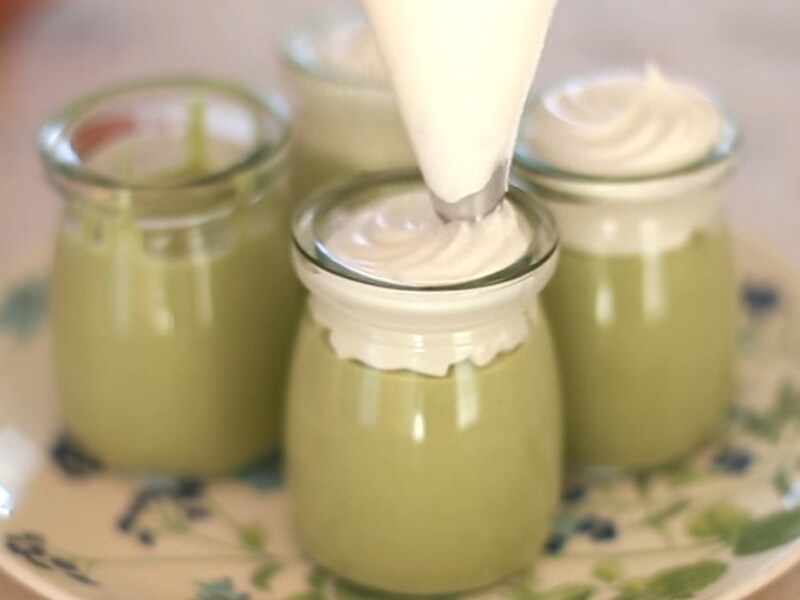 cách làm bánh mousse trà xanh (ảnh 10)