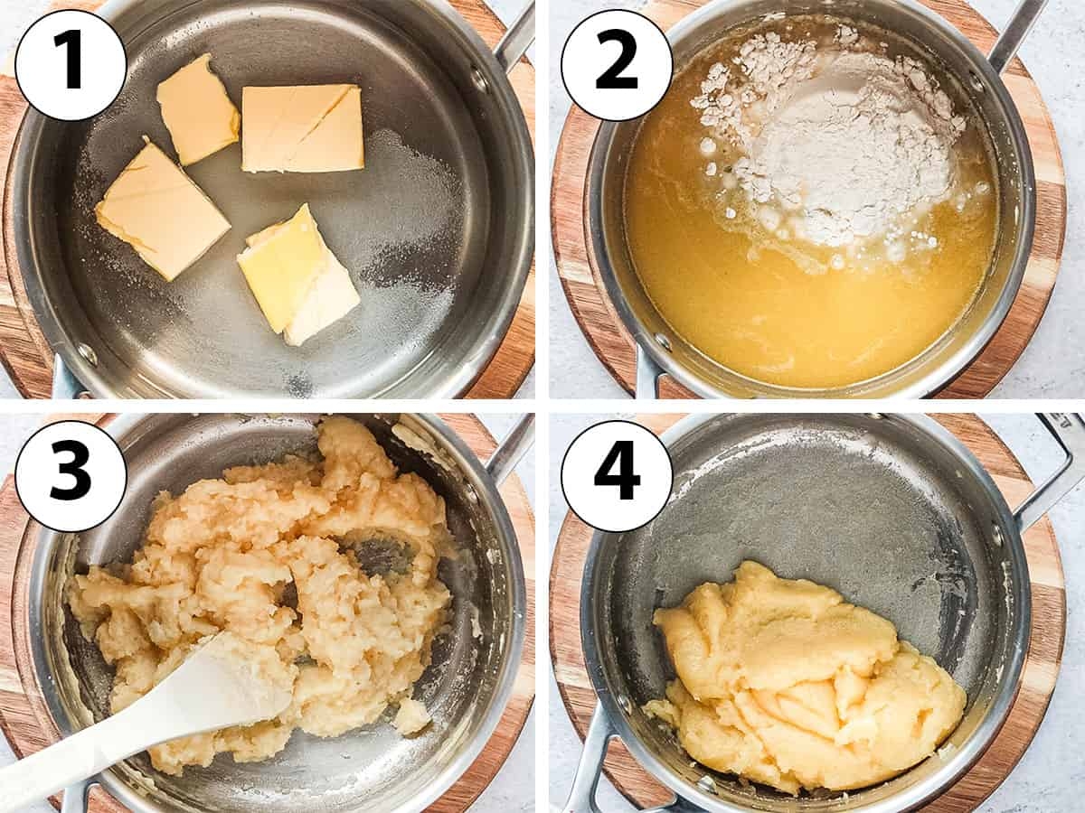 Cách làm bánh su kem vỏ giòn (vỏ 1)