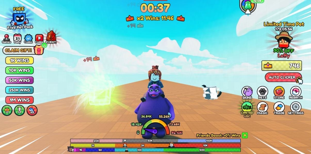 code Grimace Race - hình 5