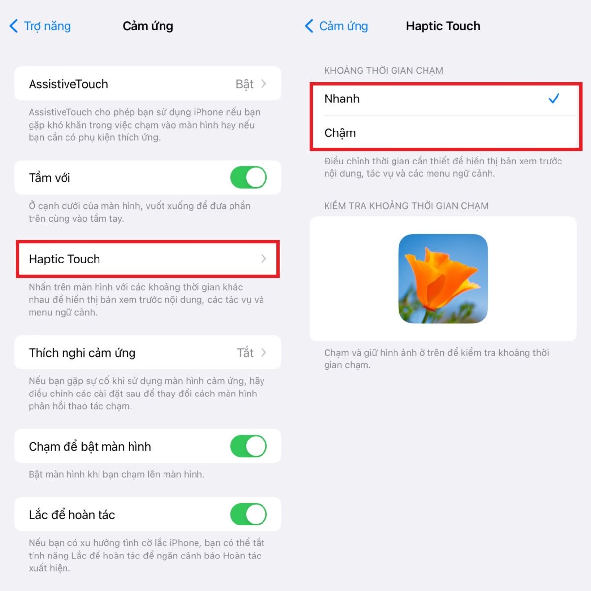 tăng độ nhạy cảm ứng iPhone - hình 6