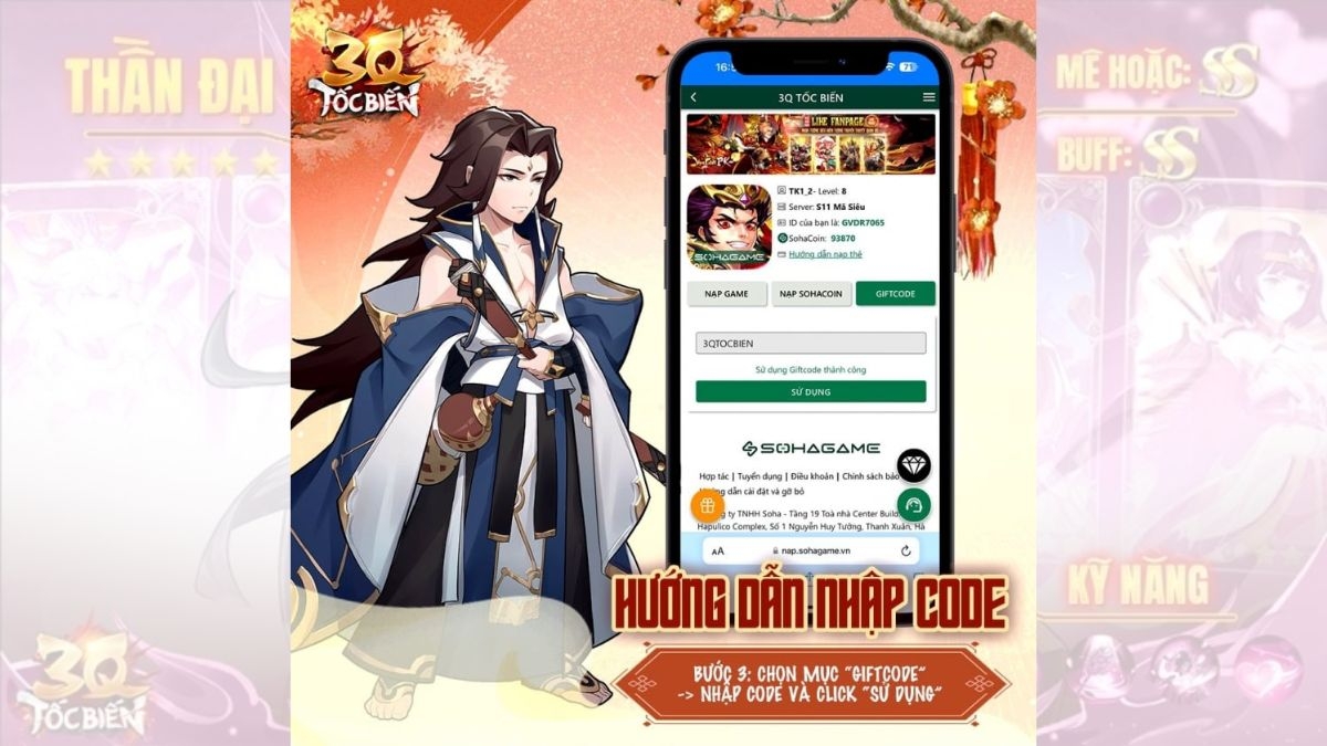 code 3Q Tốc Biến - hình 6