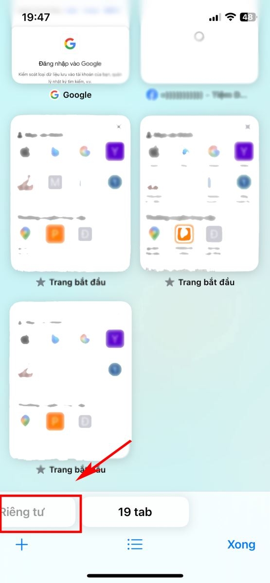 cách tắt ẩn danh trên điện thoại 4