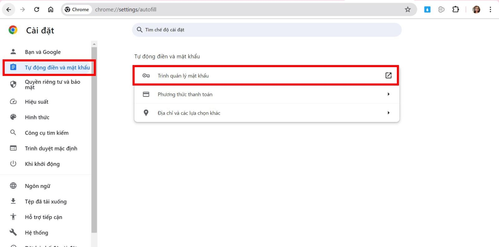 cách xem mật khẩu Google trên điện thoại 2