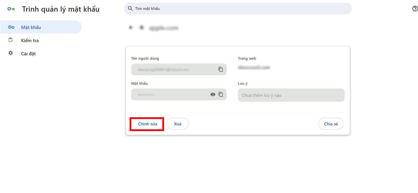 cách xem mật khẩu Google trên điện thoại 5