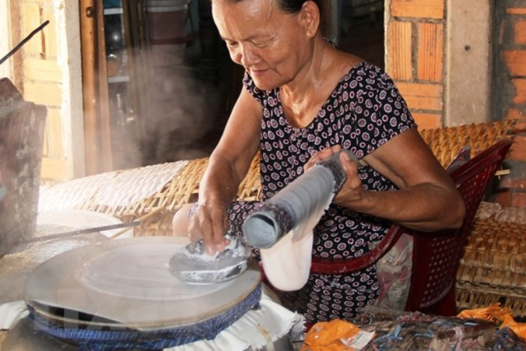 Cách làm bánh tráng phơi sương hình 2
