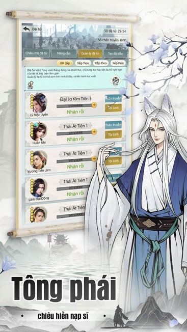 Tuyệt Thế Tiên Đế cho Android: Game nhập vai tu tiên cho Android siêu cuốn 3