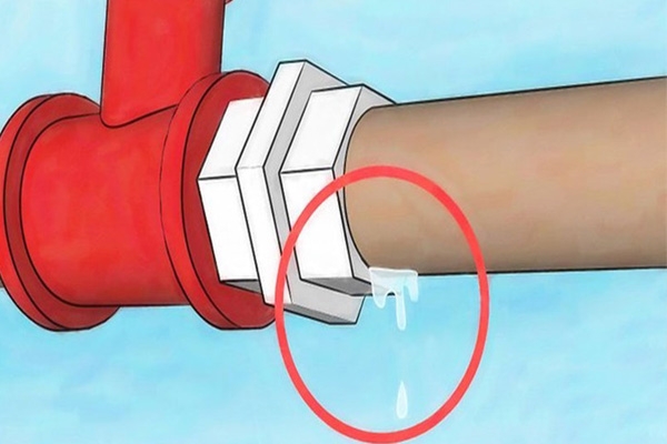 tự động cảnh báo rò rỉ nước máy lọc nước 2