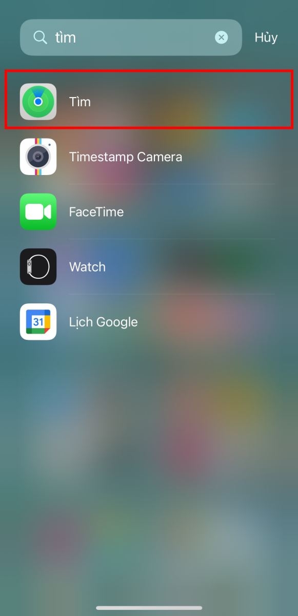 tìm iPhone trên máy tính 8