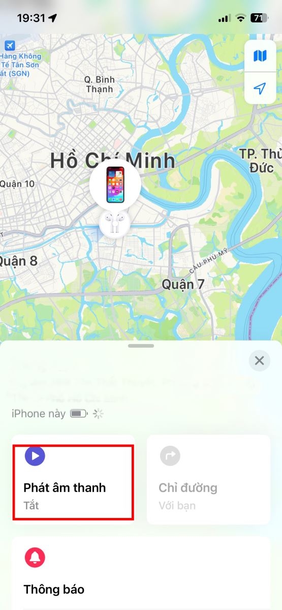 tìm iPhone trên máy tính 10