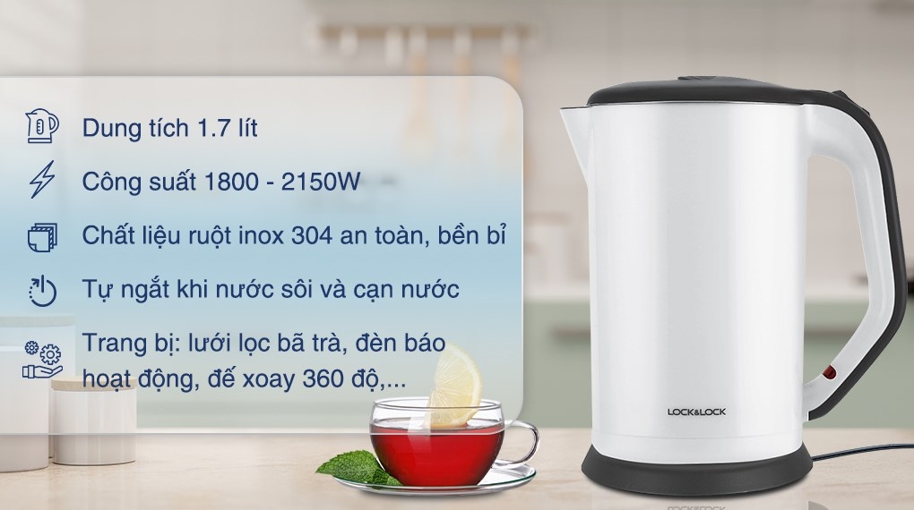 Top ấm siêu tốc Hàn Quốc tiết kiệm điện (ảnh 3)