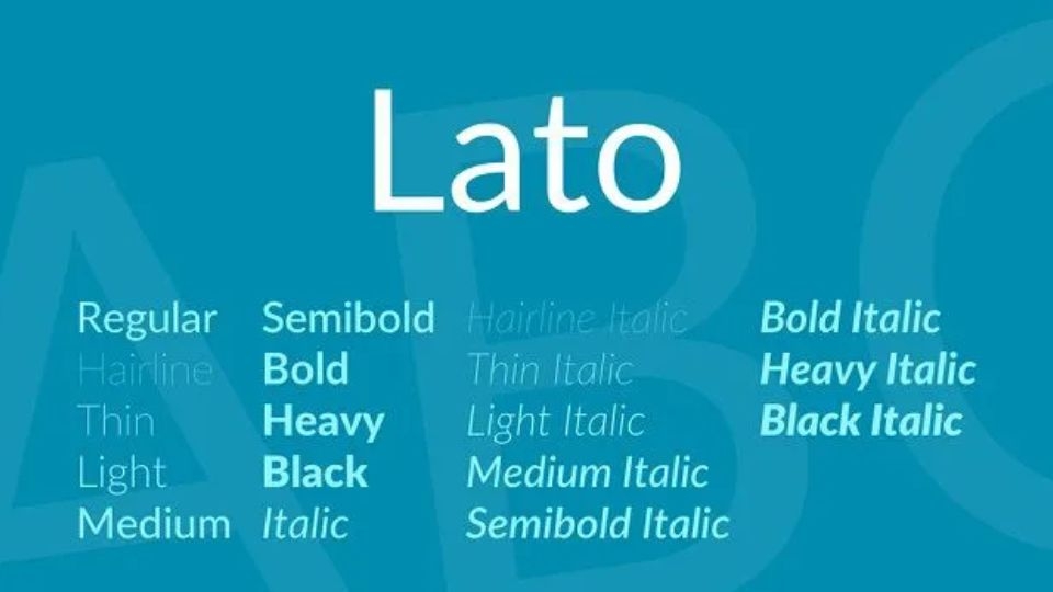 Font Lato
