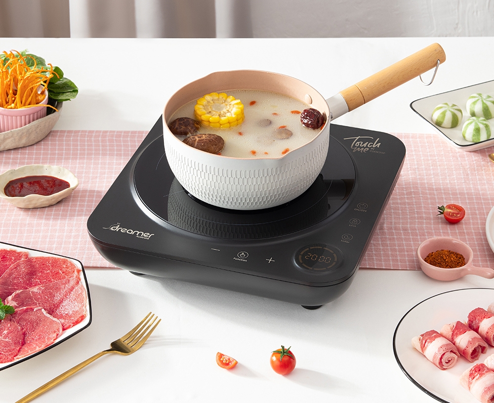 Top bếp từ mini Nhật siêu gọn nhẹ, phù hợp với mọi gia đình Việt