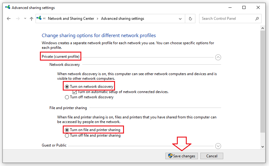 không tìm thấy máy tính trong mạng LAN - hình 14