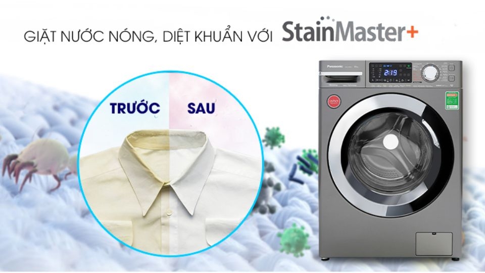 Lợi ích của công nghệ giặt nước nóng StainMaster+
