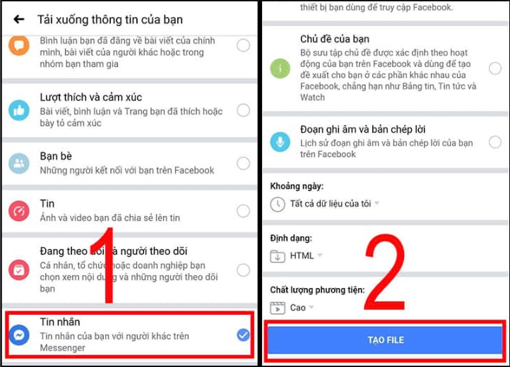 cách xem lại tin nhắn đã xóa trên messenger bằng điện thoại 5
